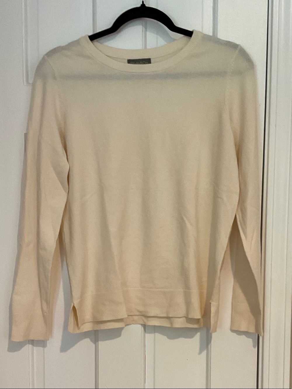 Style & Co. Cream Crewneck Sweater - Women's